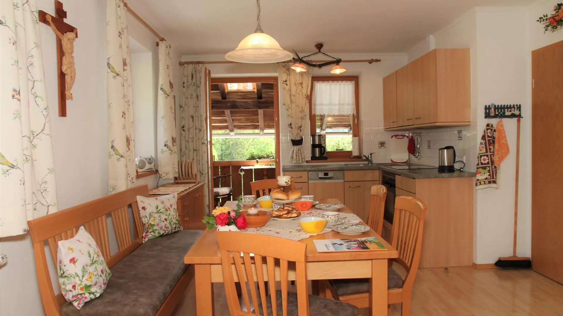 Çiftlik konaklama Bocksleitnerhof Villa Wackersberg Almanya